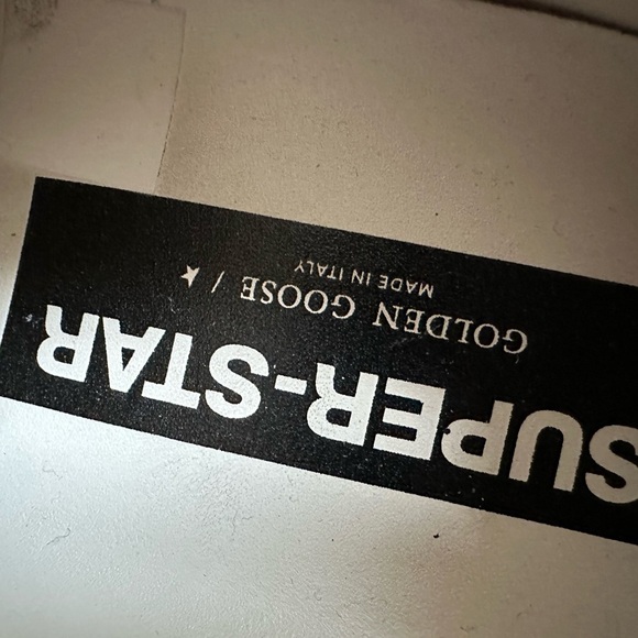 GOLDEN GOOSE Superstar Mixed Leather Sneakers. Authentic - Picture 6 of 16